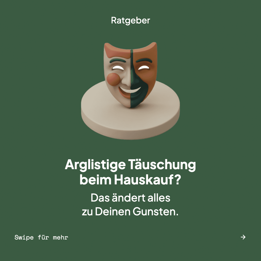 Arglistige Täuschung beim Hauskauf – Slide 1