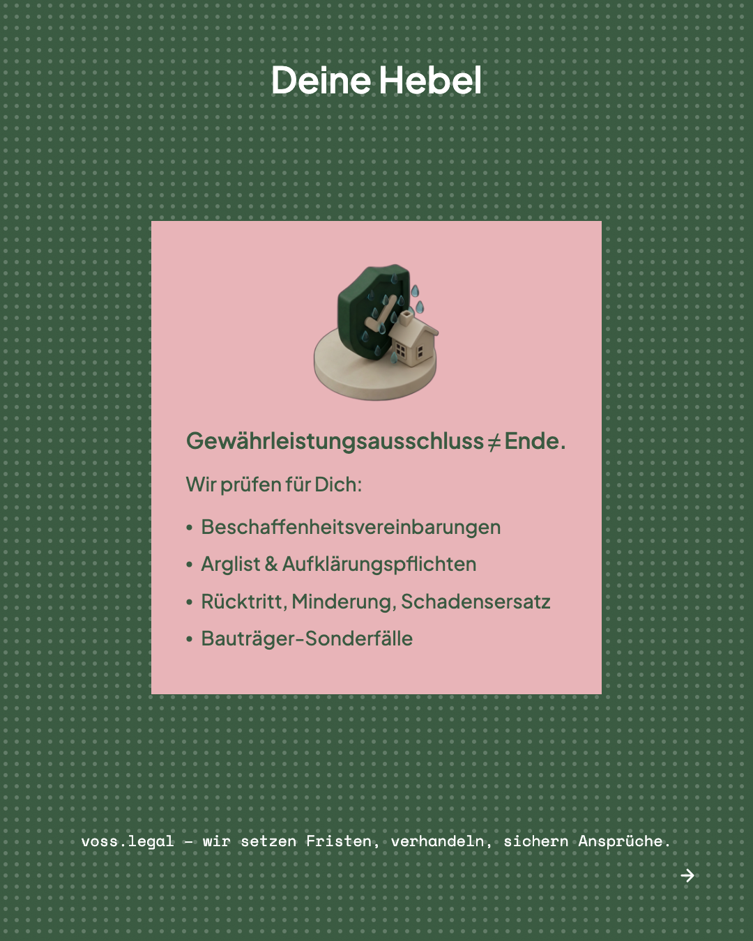 Feuchtigkeit nach dem Hauskauf – Slide 4