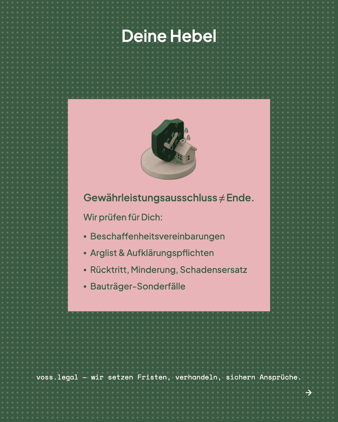 Feuchtigkeit nach dem Hauskauf – Slide 4