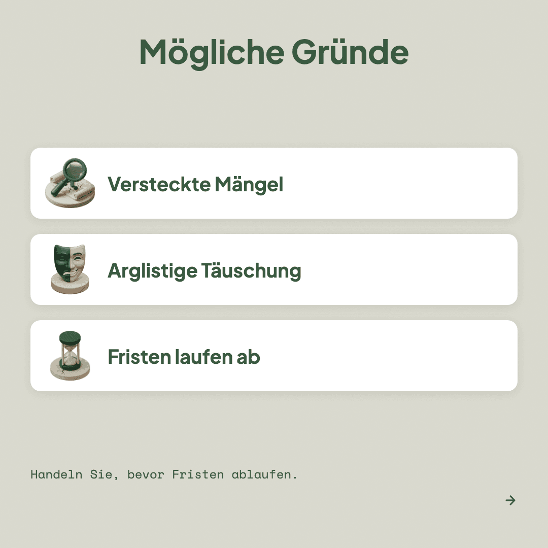 Rückabwicklung Immobilienkauf – Slide 2