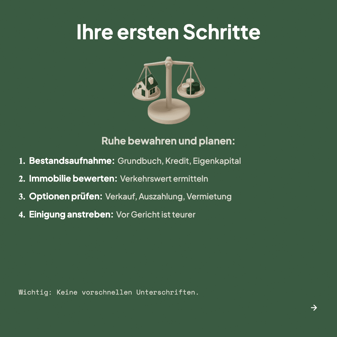 Immobilie bei Trennung – Slide 3